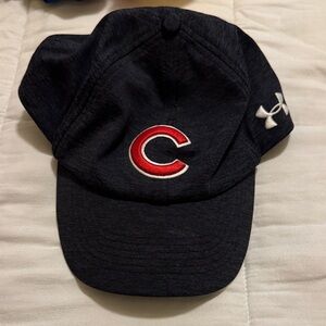 Under Armour Dark Gray Cap with Red Cubs Logo